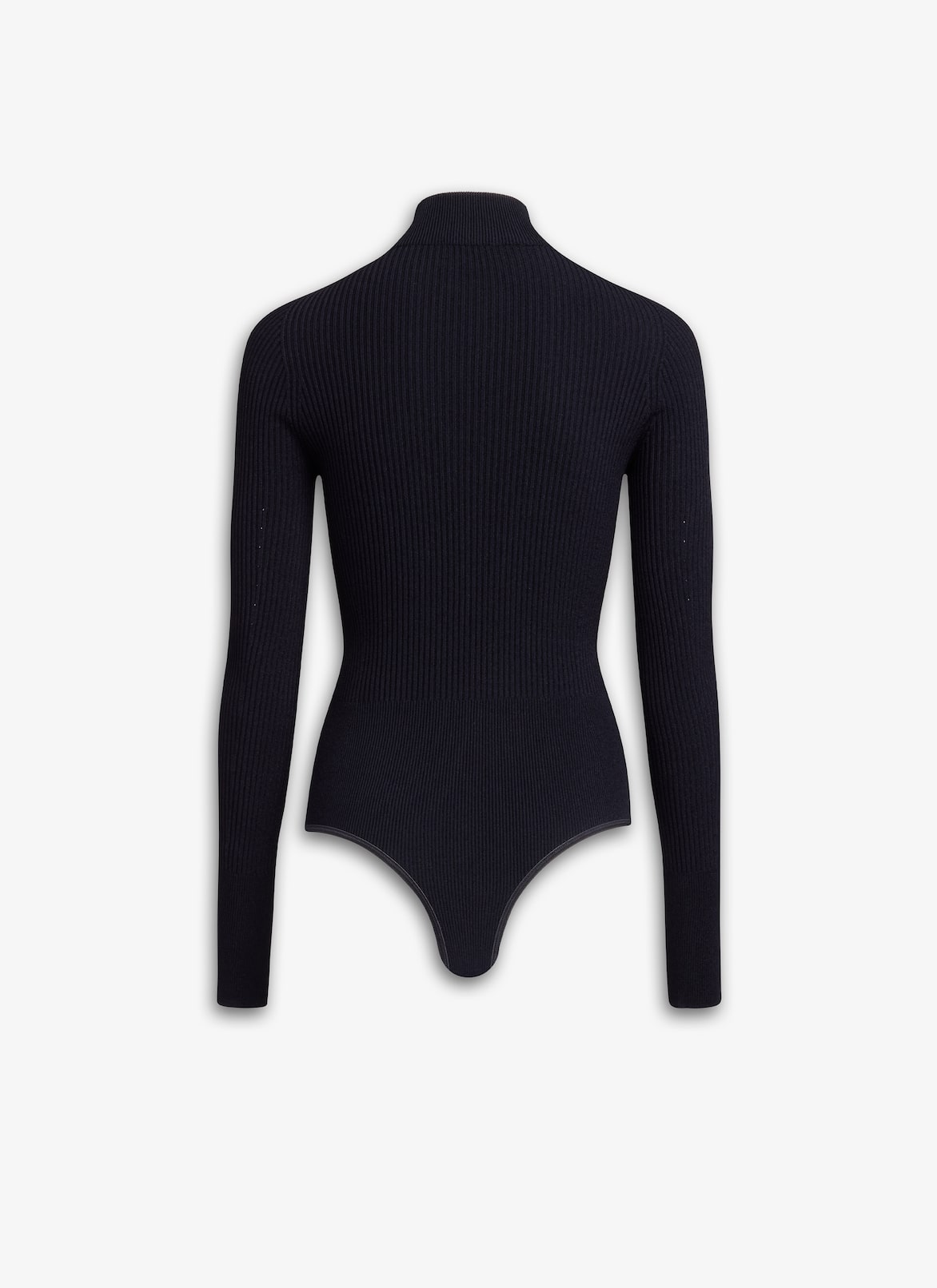 BODY EN MAILLE CÔTELÉE ALAÏA BODY EN MAILLE CÔTELÉE NOIR